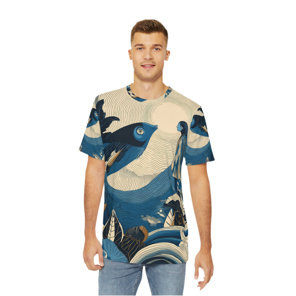 Männer Shirt "Moonlight Parley", Opal Depths No. 40