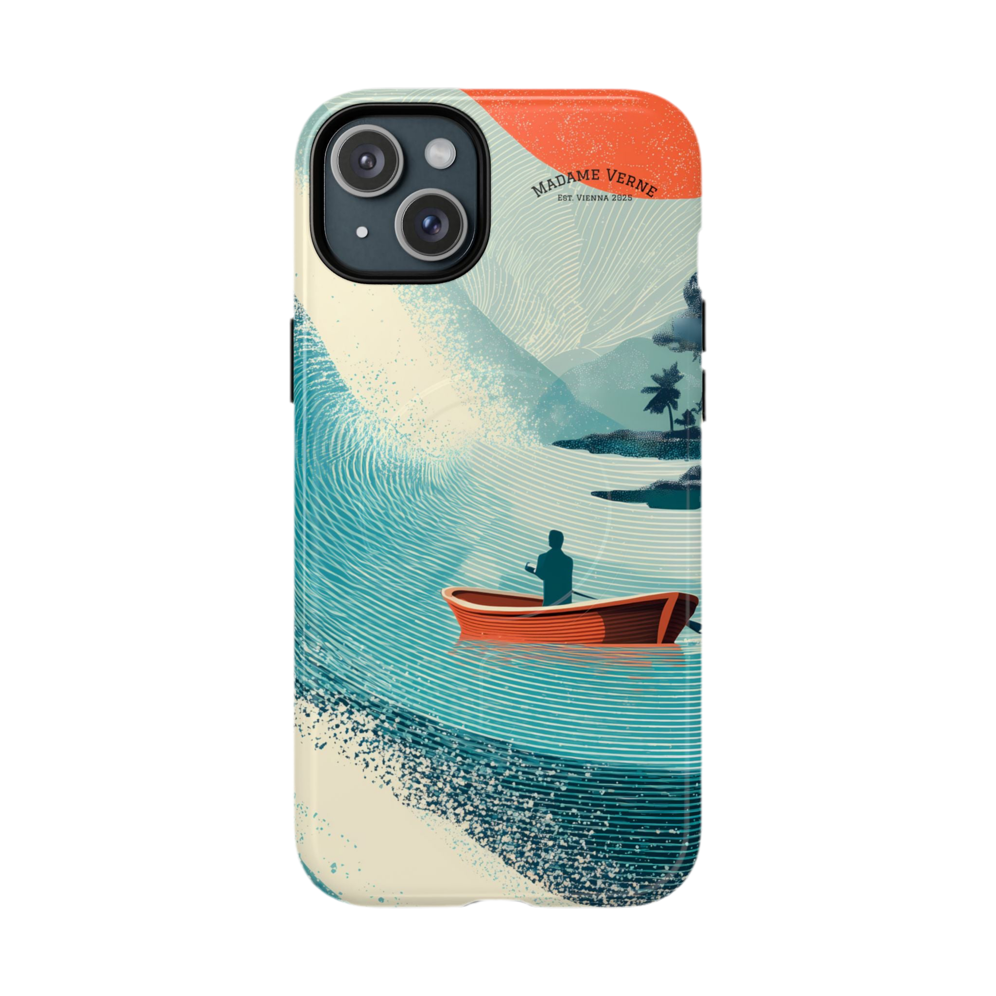 MagSafe iPhone protective case "Beyond the Break" - Below & Beyond No. 10