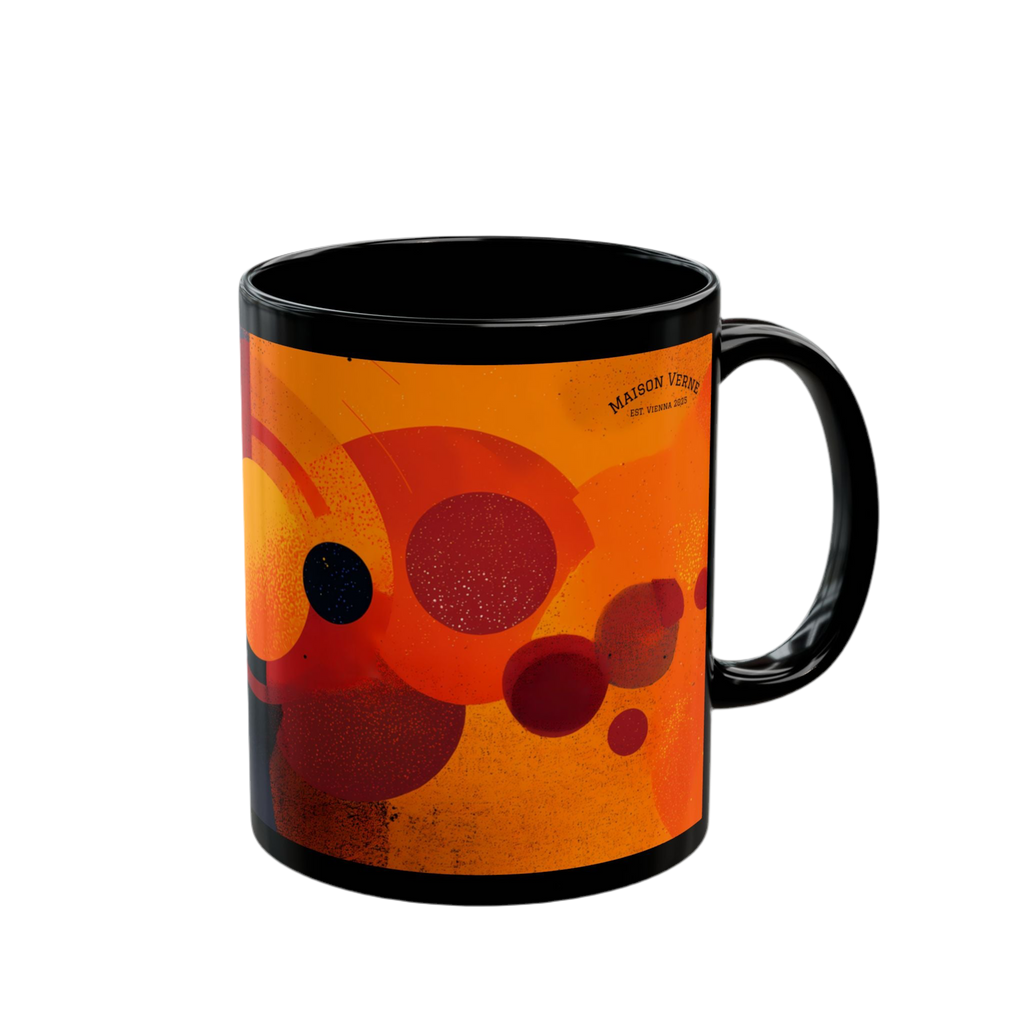 Maison Verne Kaffeetasse "Cosmic Ember" - Golden Autumn No. 67