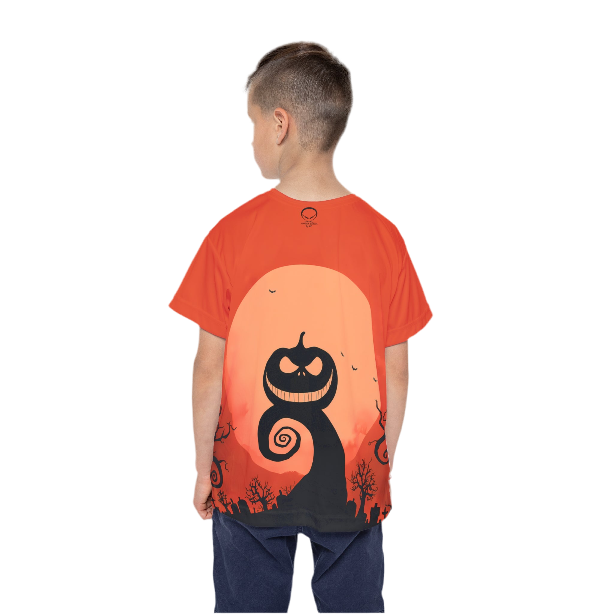 HALLOWEEN LIMITED EDITION Kinder Shirt "Twisted Pumpkin" - 🎃👻 Wicked Elegance No. 57 👻🎃