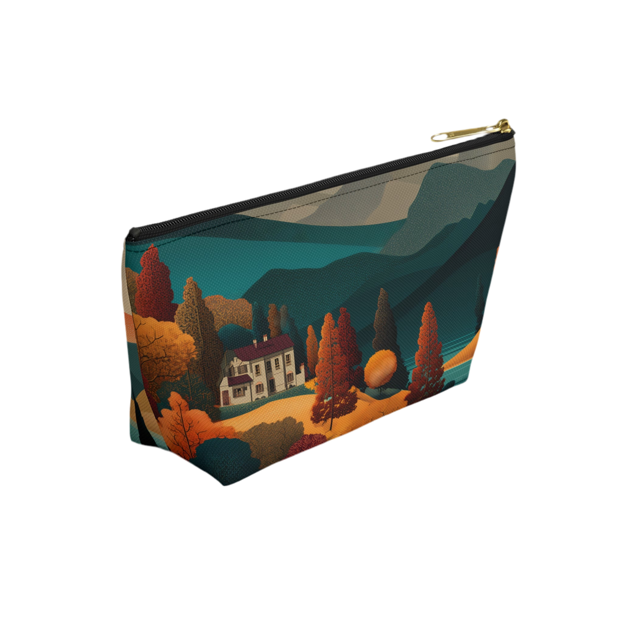 Maison Verne Kosmetiktasche "Twilight over Golden Hills" - Golden Autumn No. 20