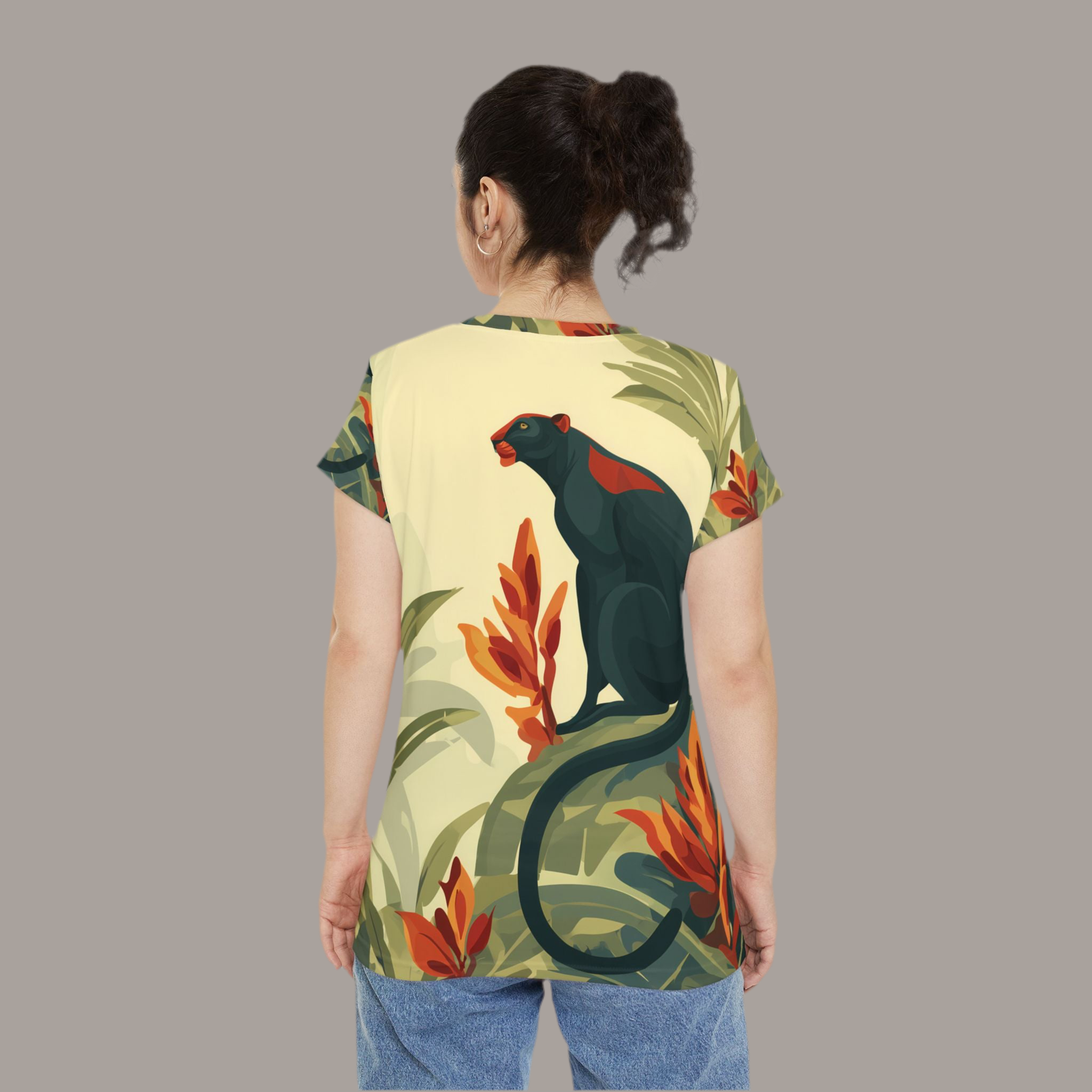 Maison Verne Damen Shirt "Ember in the Leaves" - Wilderness Whisper No. 55