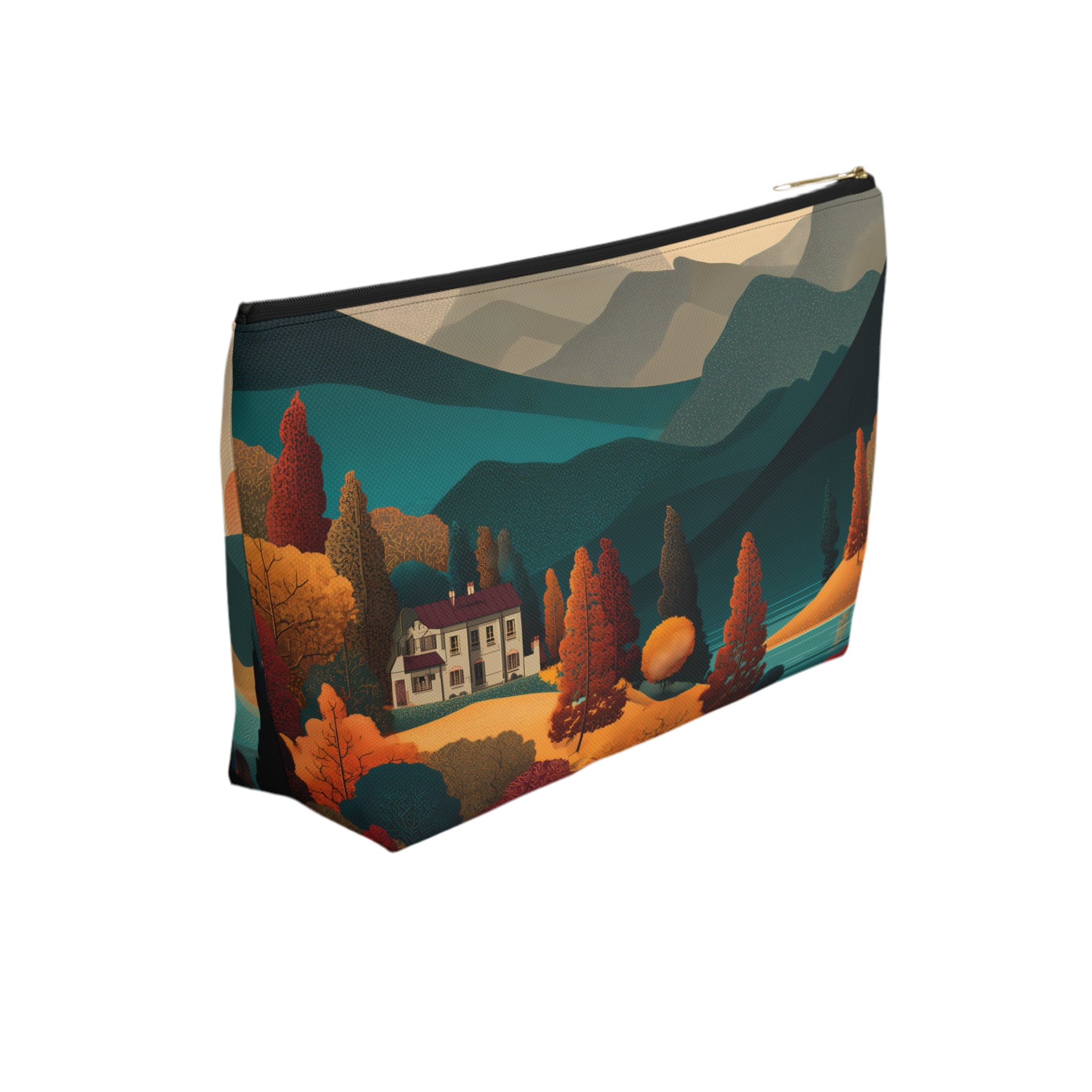 Maison Verne Kosmetiktasche "Twilight over Golden Hills" - Golden Autumn No. 20