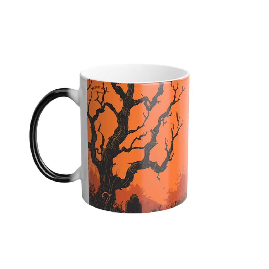 Maison Verne Halloween Ltd. Edition Zaubertasse "Haunted Horizon" - 🎃👻 Wicked Elegance No. 16 👻🎃