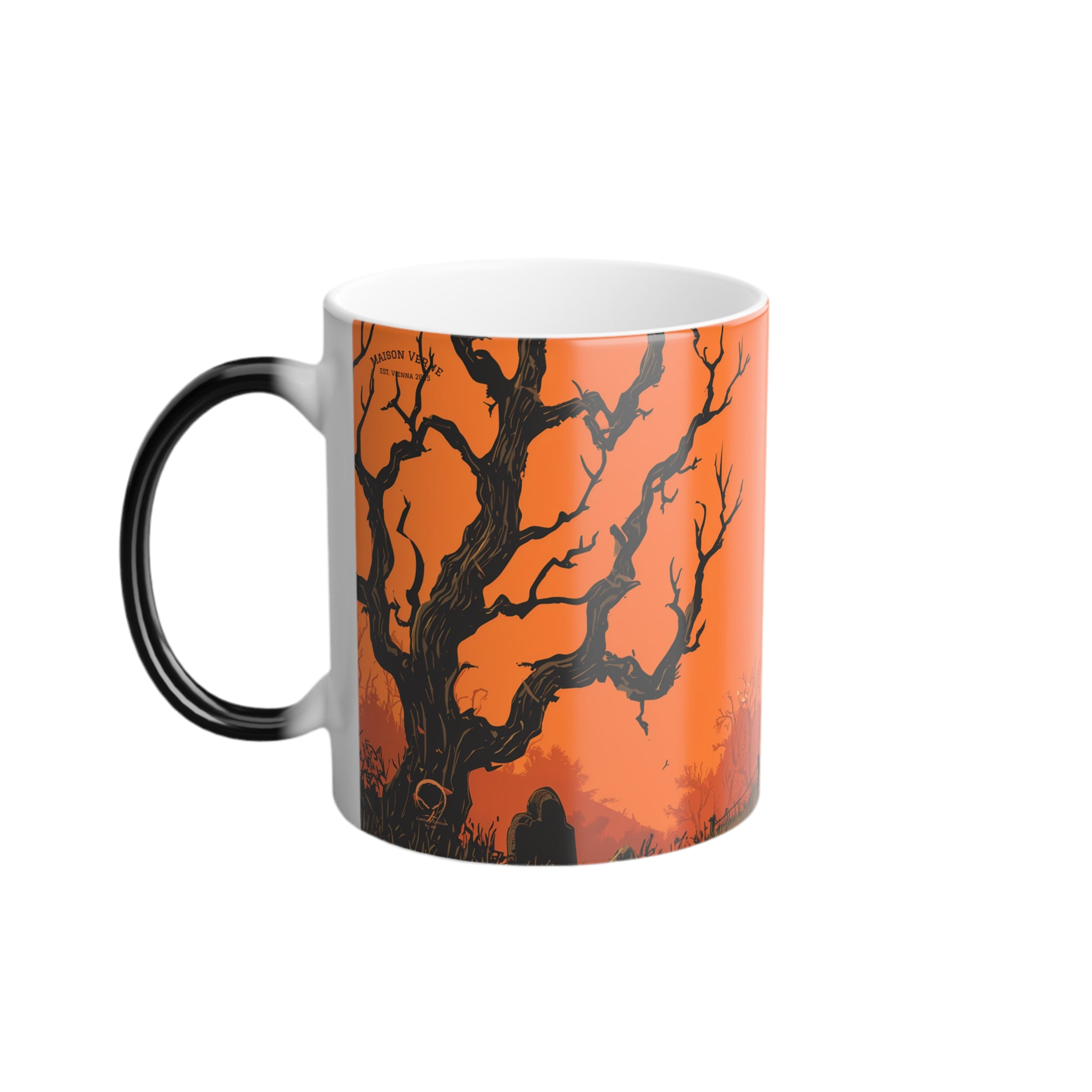 Maison Verne Halloween Ltd. Edition Zaubertasse "Haunted Horizon" - 🎃👻 Wicked Elegance No. 16 👻🎃