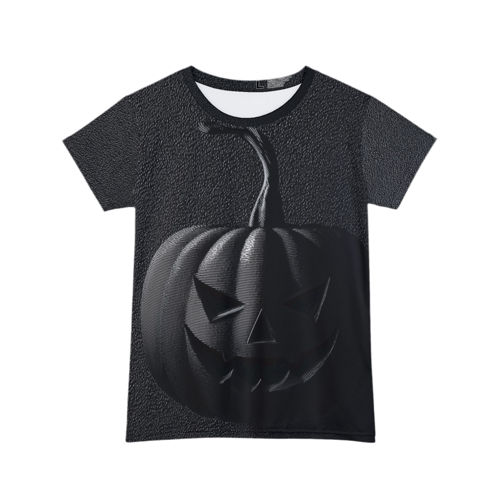 Maison Verne Halloween Ltd. Edition Damen Shirt "Shadow Pumpkin" - 🎃👻 Wicked Elegance No. 08 👻🎃