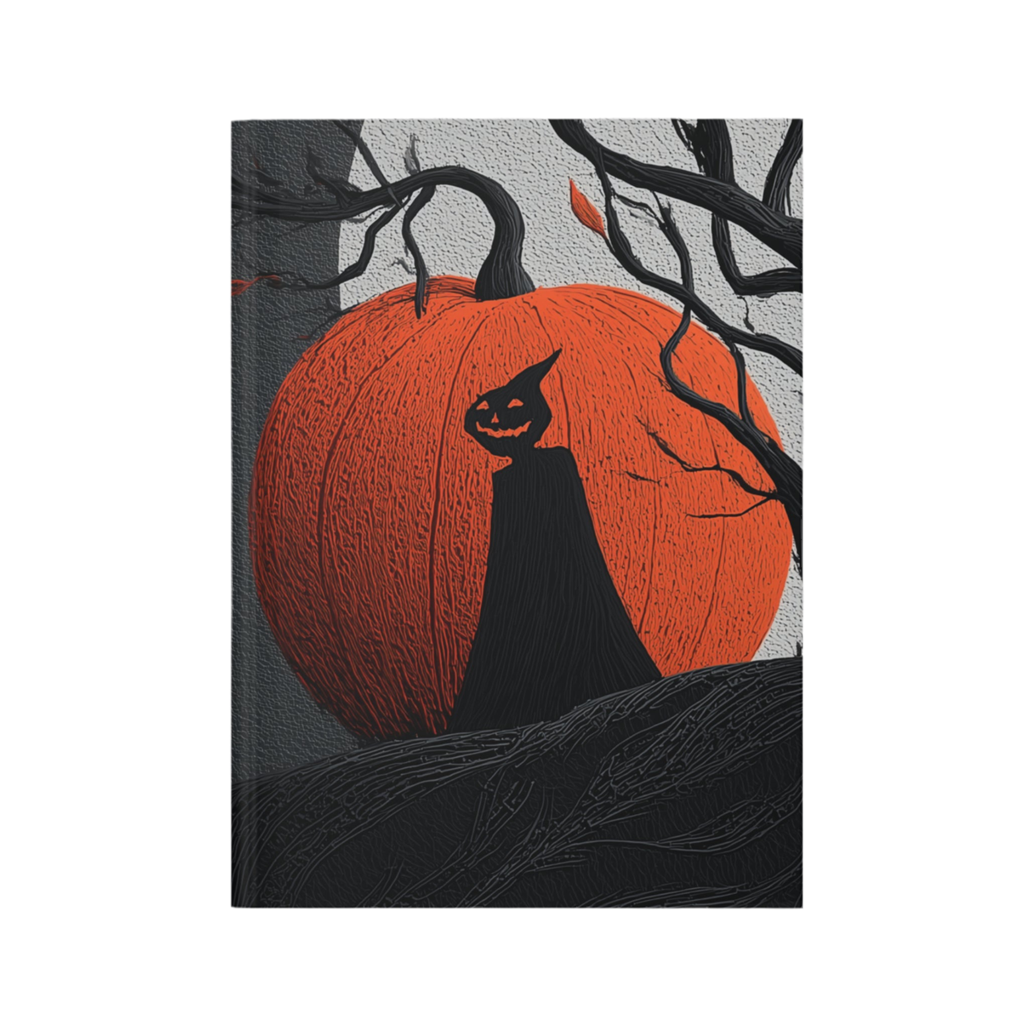 Maison Verne Halloween Ltd. Edition Hardcover Journal "Pumpkin Shadow" - 🎃👻 Wicked Elegance No. 02 👻🎃