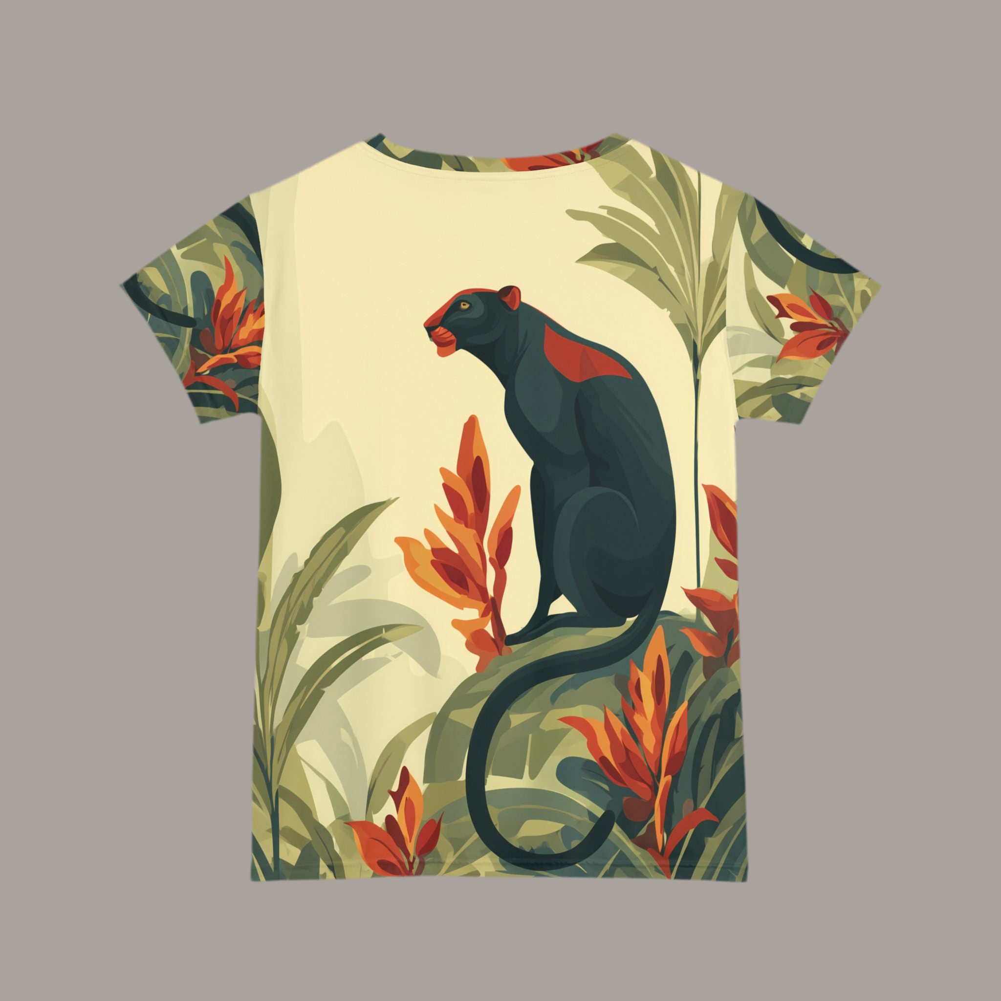 Maison Verne Damen Shirt "Ember in the Leaves" - Wilderness Whisper No. 55