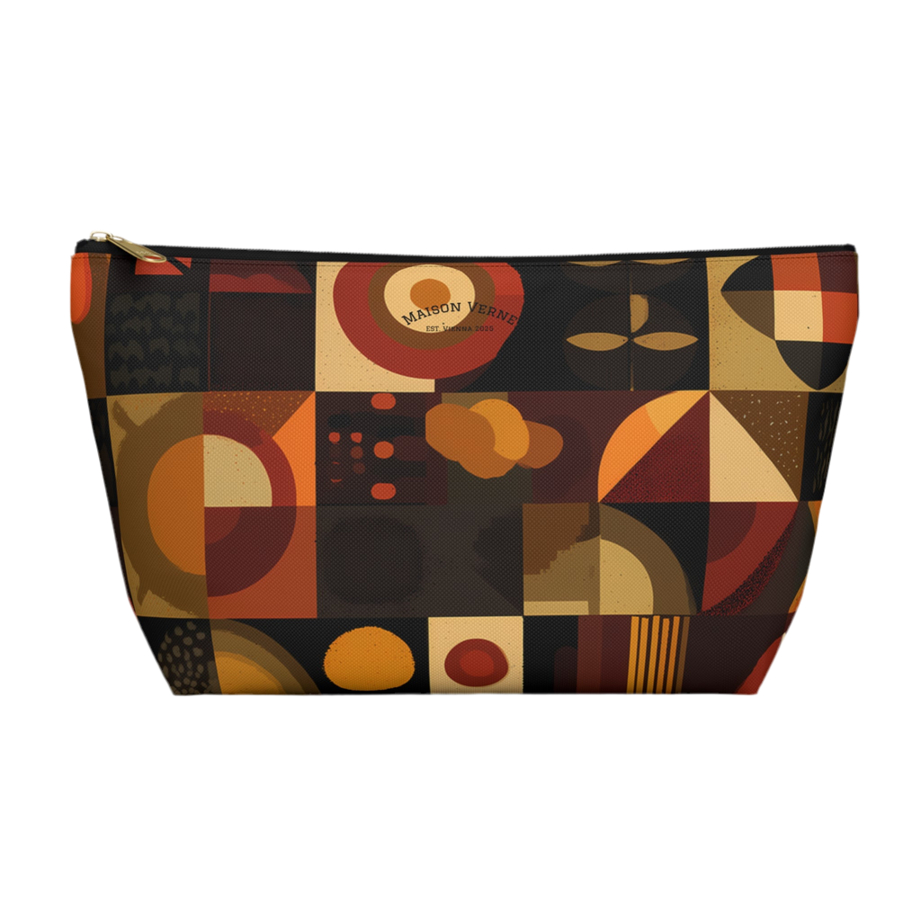 Maison Verne Kosmetiktasche "Patterned Harvest" - Golden Autumn No. 66