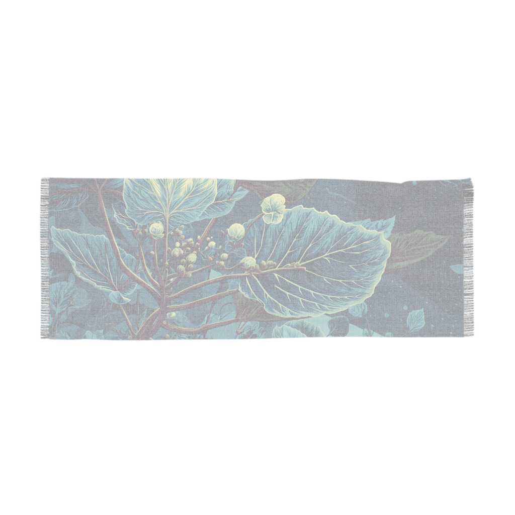 Maison Verne Leichter Schal "Galactic Veins" - Cosmic Botanicals No. 89