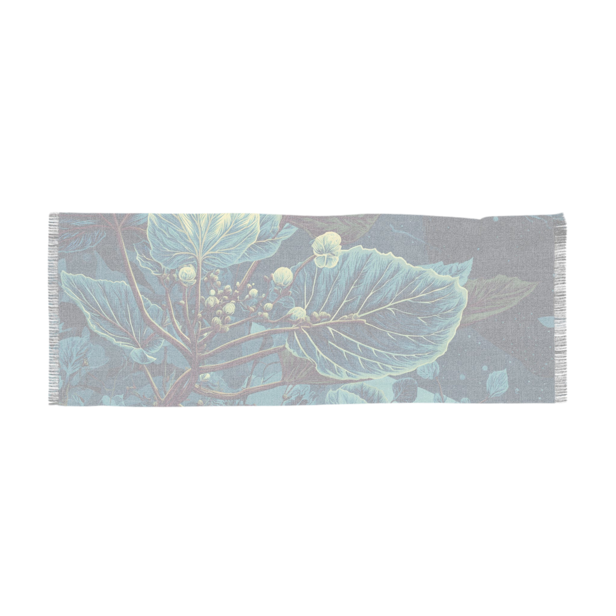 Lightweight scarf "Galactic Veins" - Cosmic Botanicals No. 89