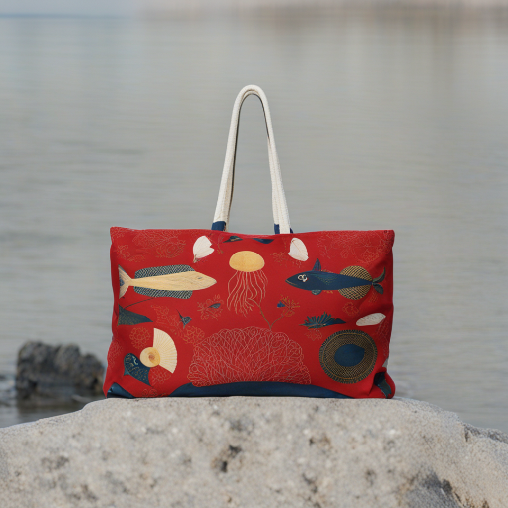 Weekender Bag "Symbols of the Sea" - Below & Beyond No. 14