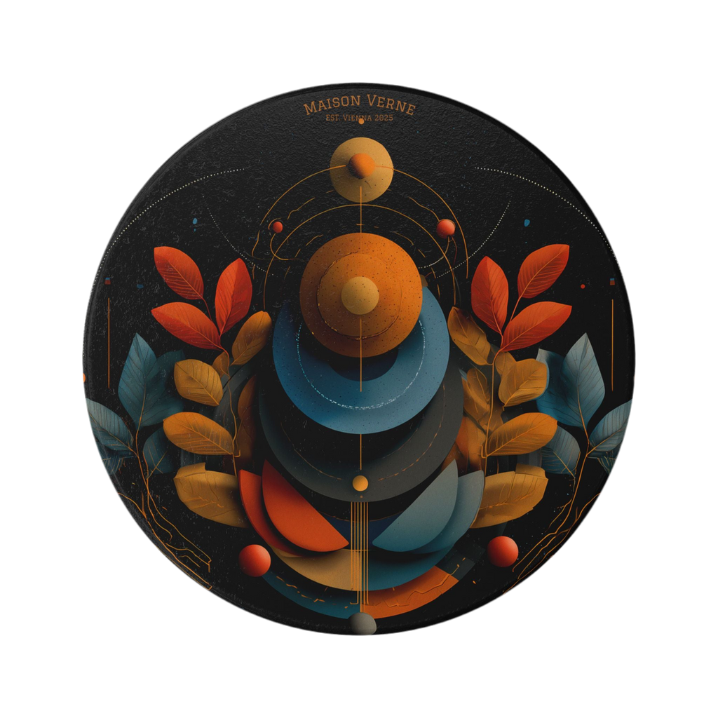 Maison Verne Keramik Untersetzer "Cosmic Harvest" - Golden Autumn No. 31