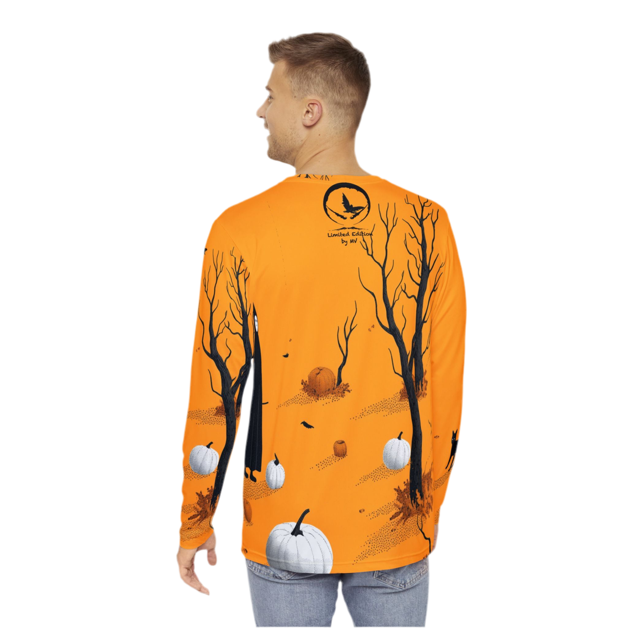 Maison Verne Halloween Ltd. Edition Männer Long Sleeve Shirt - Wicked Elegance No. 11