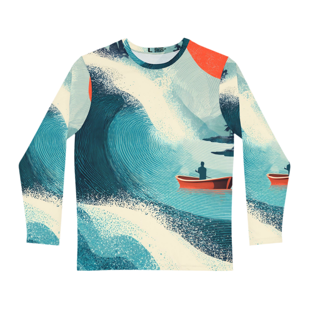 Maison Verne Plus Size Männer Long Sleeve Shirt - Below & Beyond No. 10