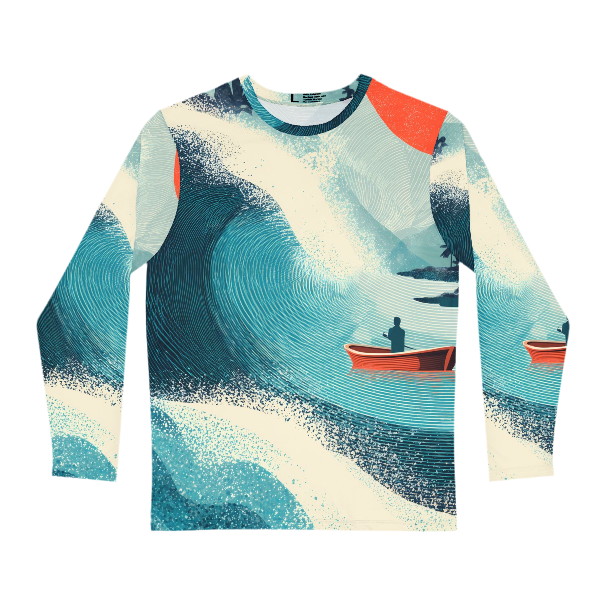 Maison Verne Plus Size Männer Long Sleeve Shirt - Below & Beyond No. 10