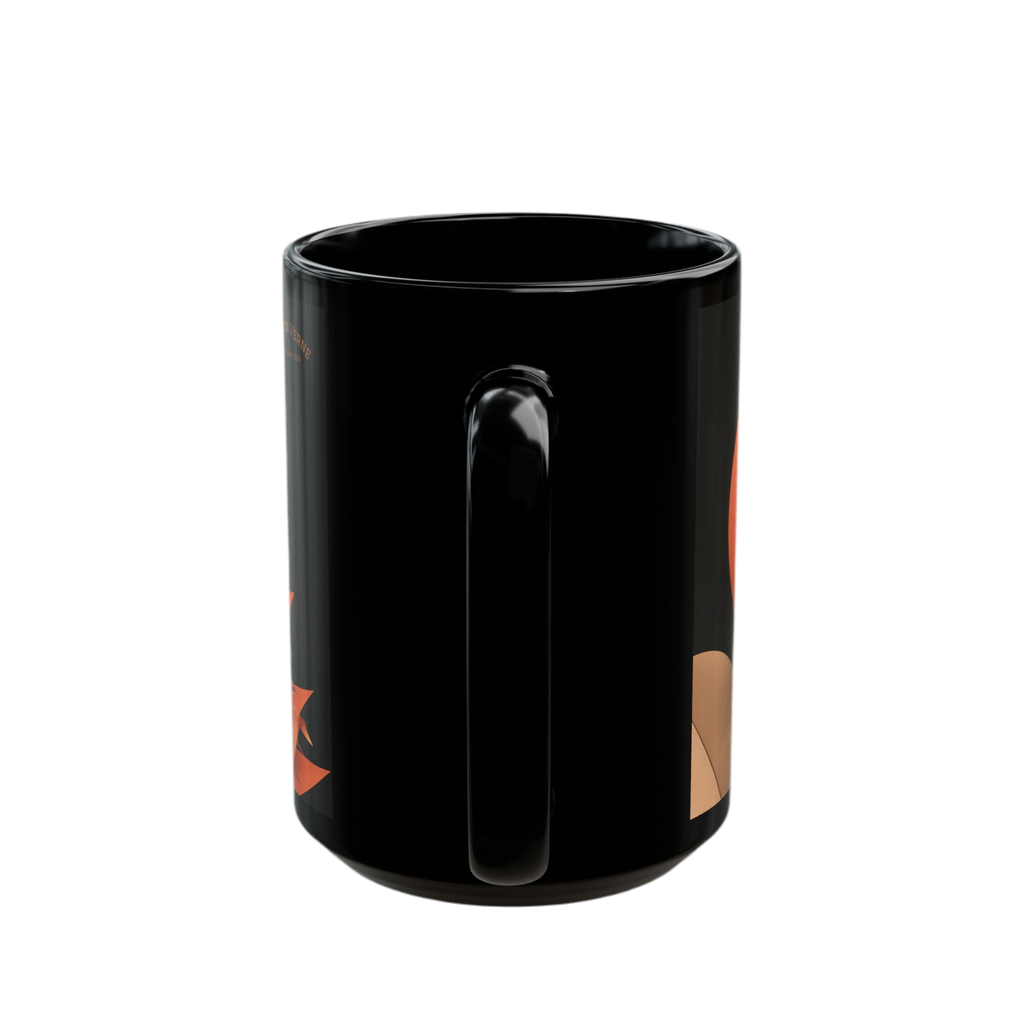 Coffee cup "Amber Serenade" - Golden Autumn No. 07
