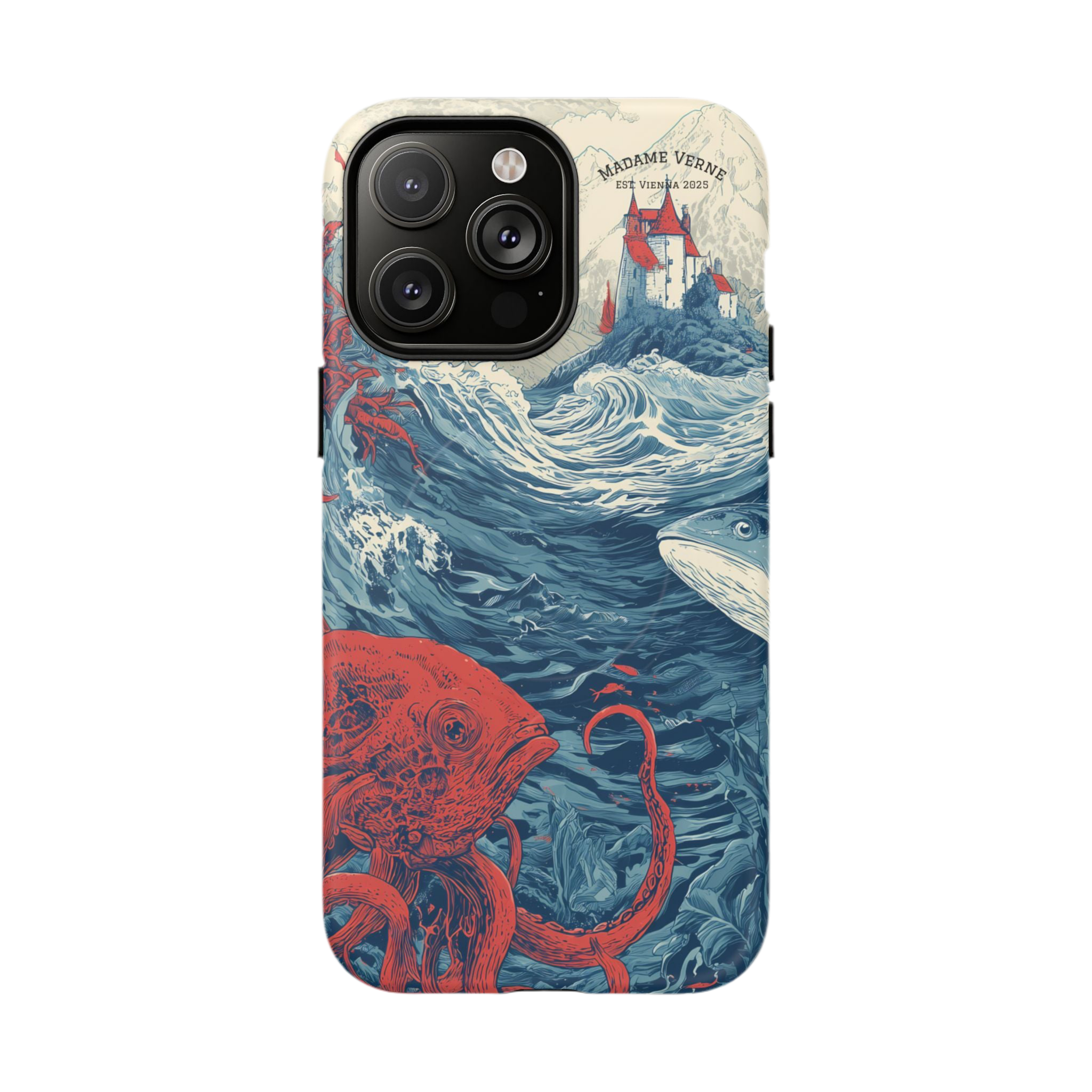 MagSafe iPhone protective case "Kingdom beneath the Waves" - Opal Depths No. 26