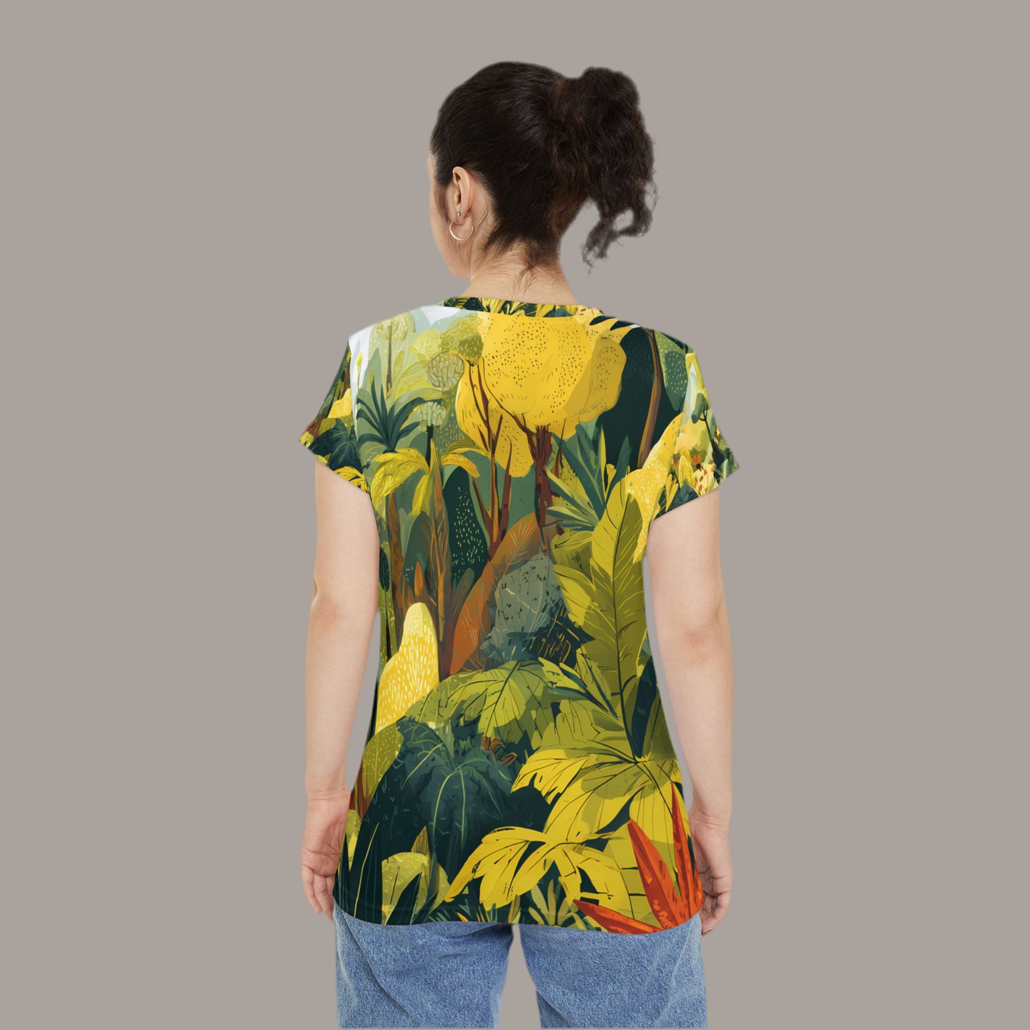 Maison Verne Damen Shirt "Jungle Sonata" - Wilderness Whisper No. 77