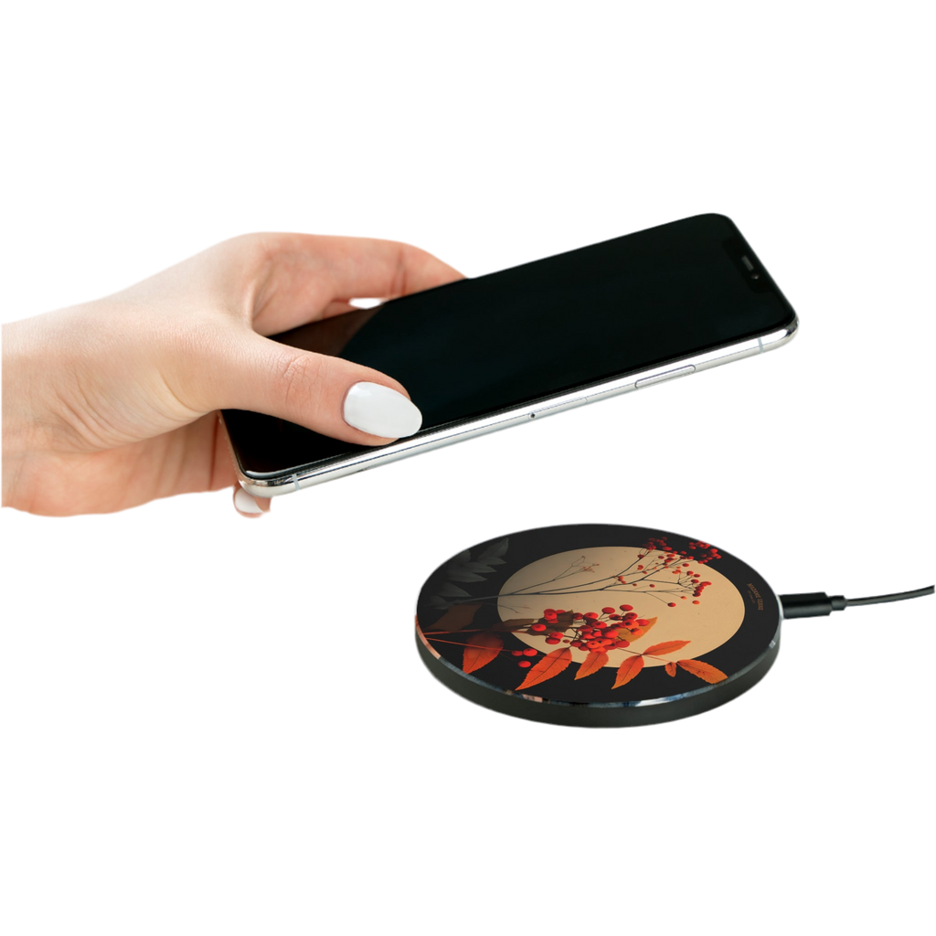 Maison Verne Wireless Charger "Moonlit Rowan" - Golden Autumn No. 24