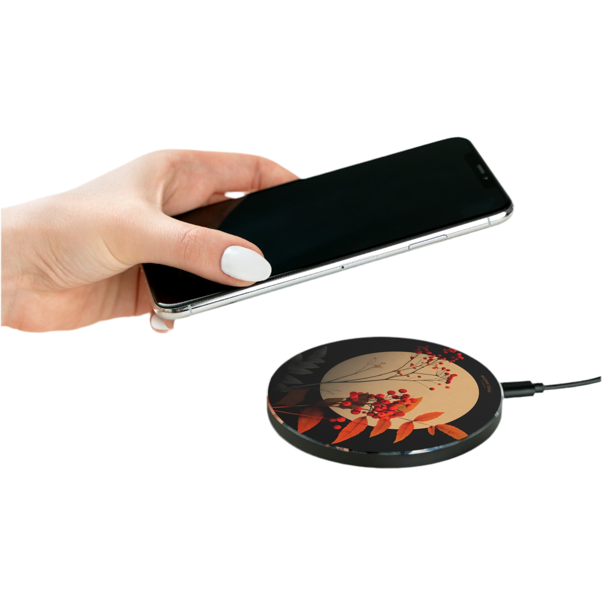 Maison Verne Wireless Charger "Moonlit Rowan" - Golden Autumn No. 24