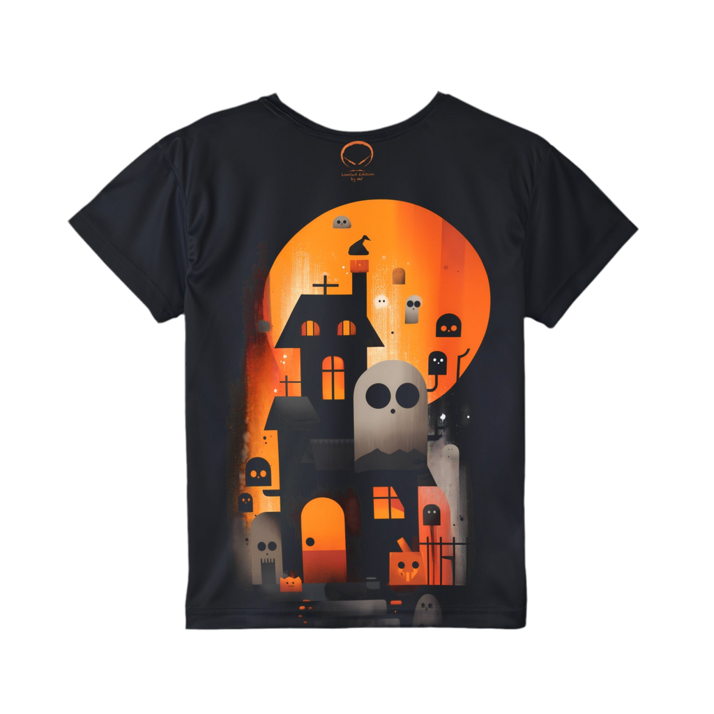 Maison Verne Halloween Ltd. Edition Kinder Shirt "Haunted Manor" - 🎃👻 Wicked Elegance No. 58👻🎃