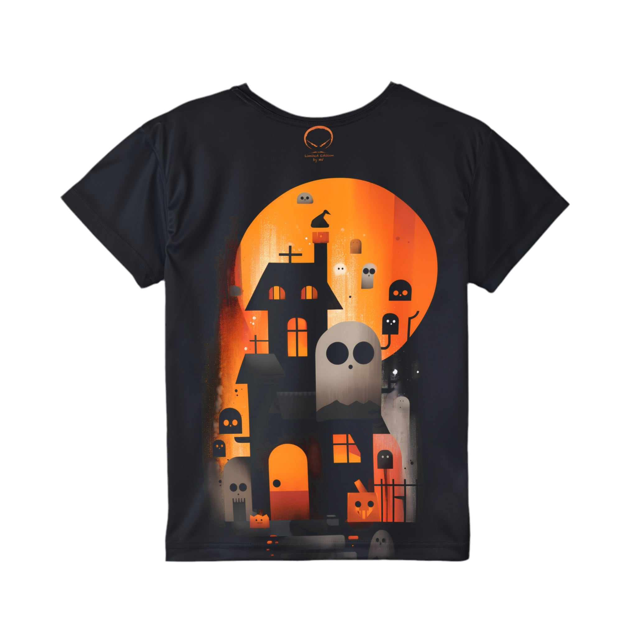 Maison Verne Halloween Ltd. Edition Kinder Shirt "Haunted Manor" - 🎃👻 Wicked Elegance No. 58👻🎃