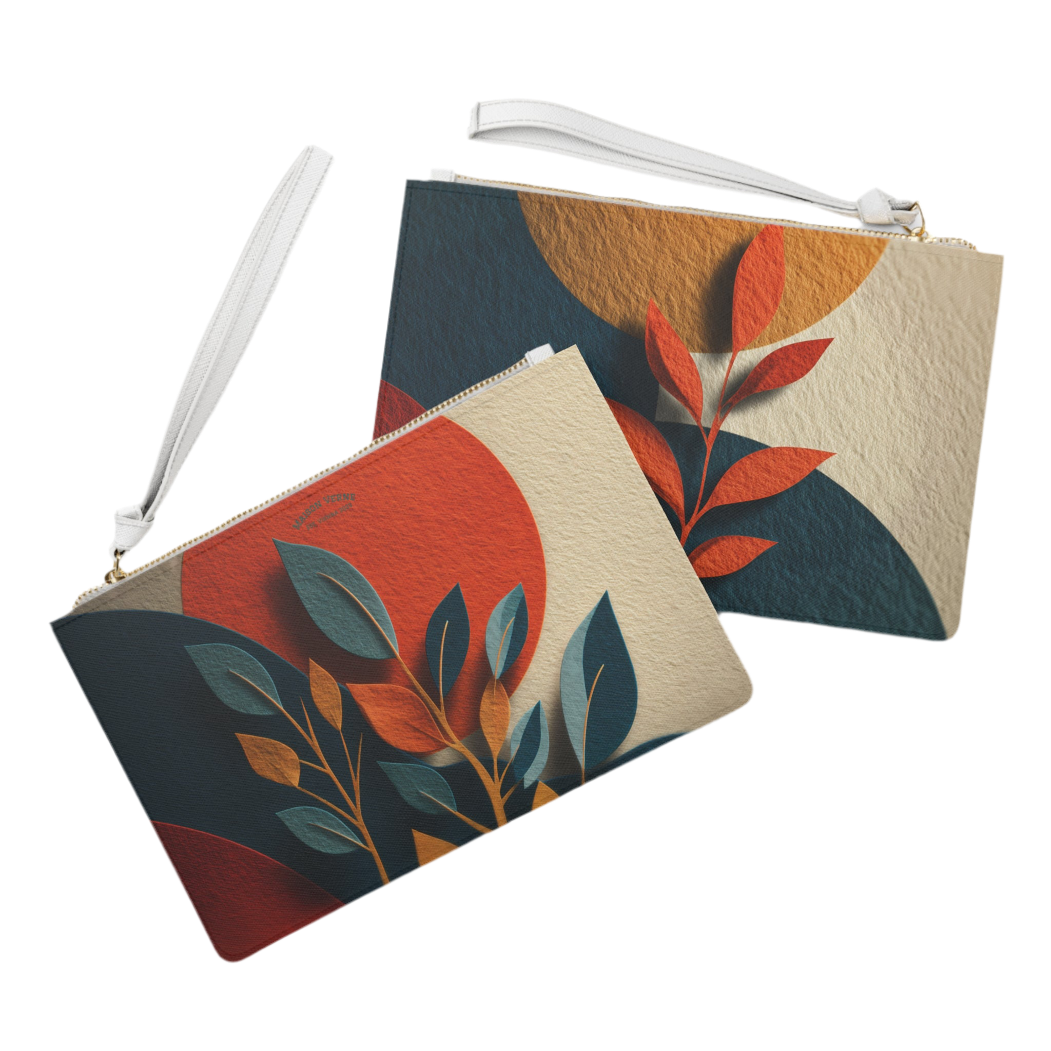 Clutch Bag "Sunlit Leaves" - Golden Autumn No. 48