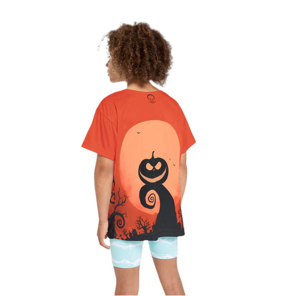 HALLOWEEN LIMITED EDITION Kinder Shirt "Twisted Pumpkin" - 🎃👻 Wicked Elegance No. 57 👻🎃