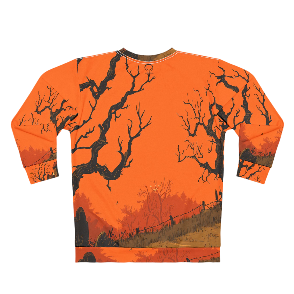Maison Verne Halloween Ltd. Edition Sweatshirt "Haunted Horizon" - 🎃👻 Wicked Elegance No. 16 👻🎃