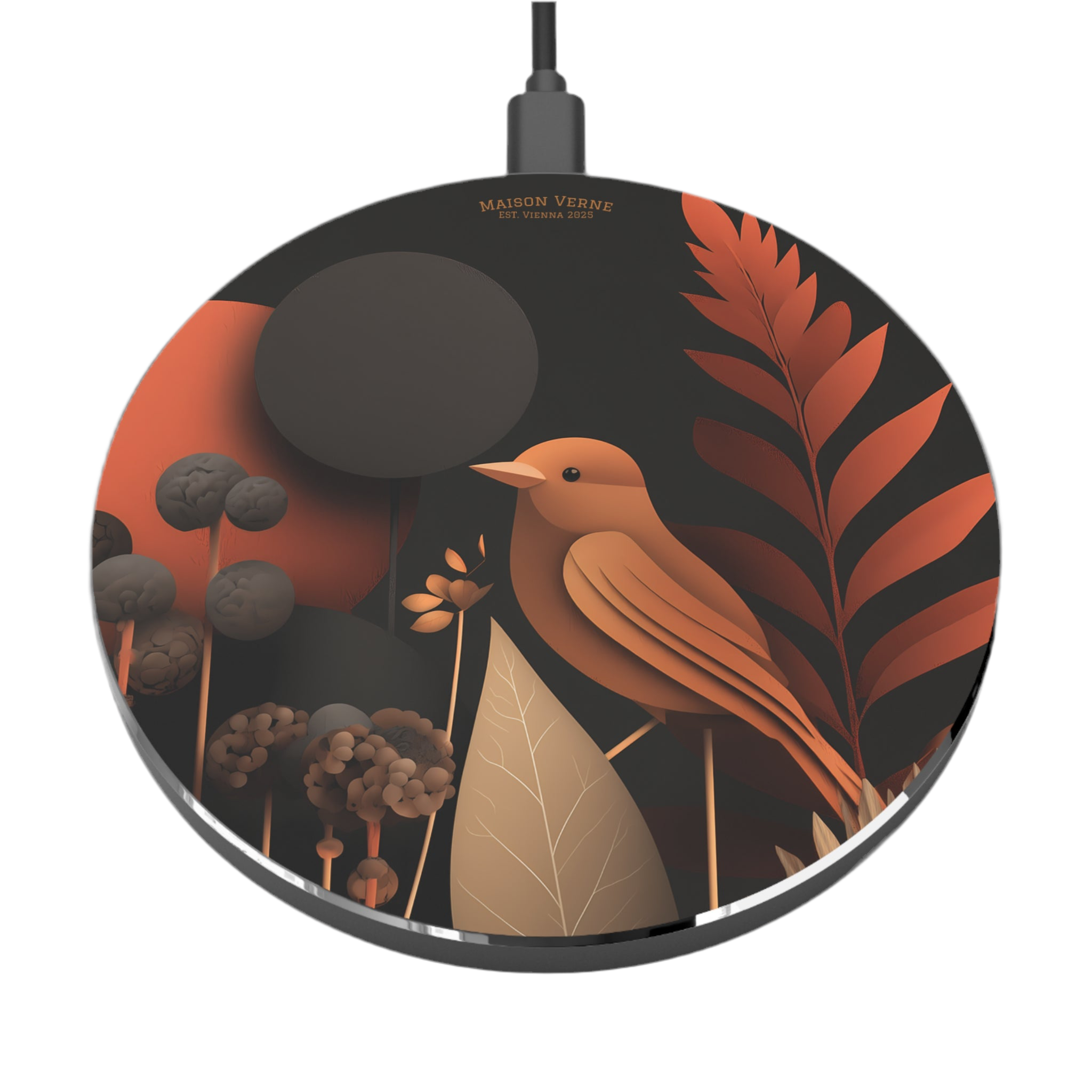 Maison Verne Wireless Charger "Harvest Melody" - Golden Autumn No. 18