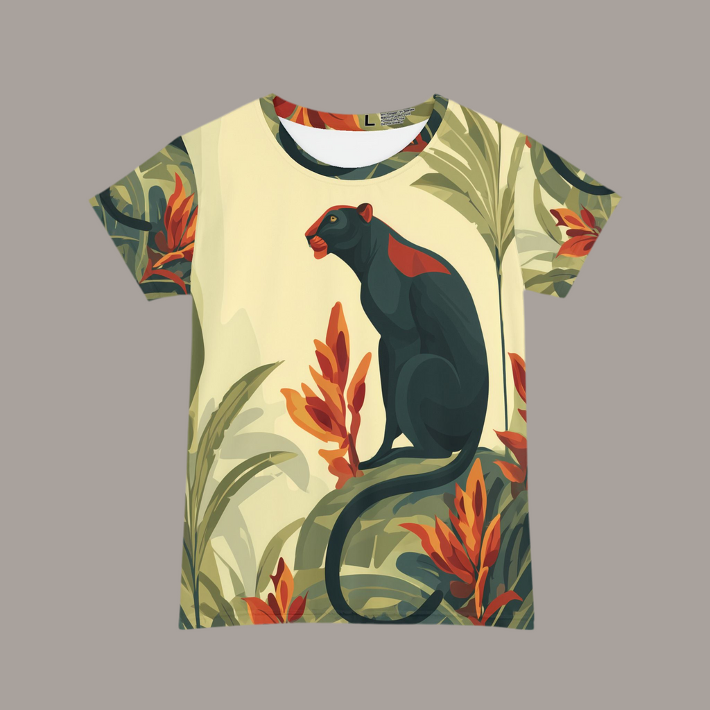 Women's Shirt "Ember in the Leaves" - Wilderness Whisper No. 55