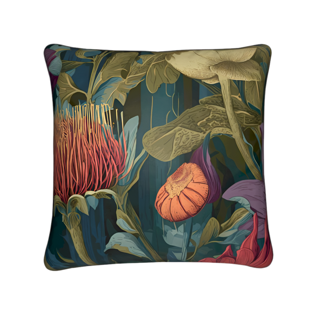 MV Couture Signature Samt-Zierkissen mit Gänsefeder-Füllung