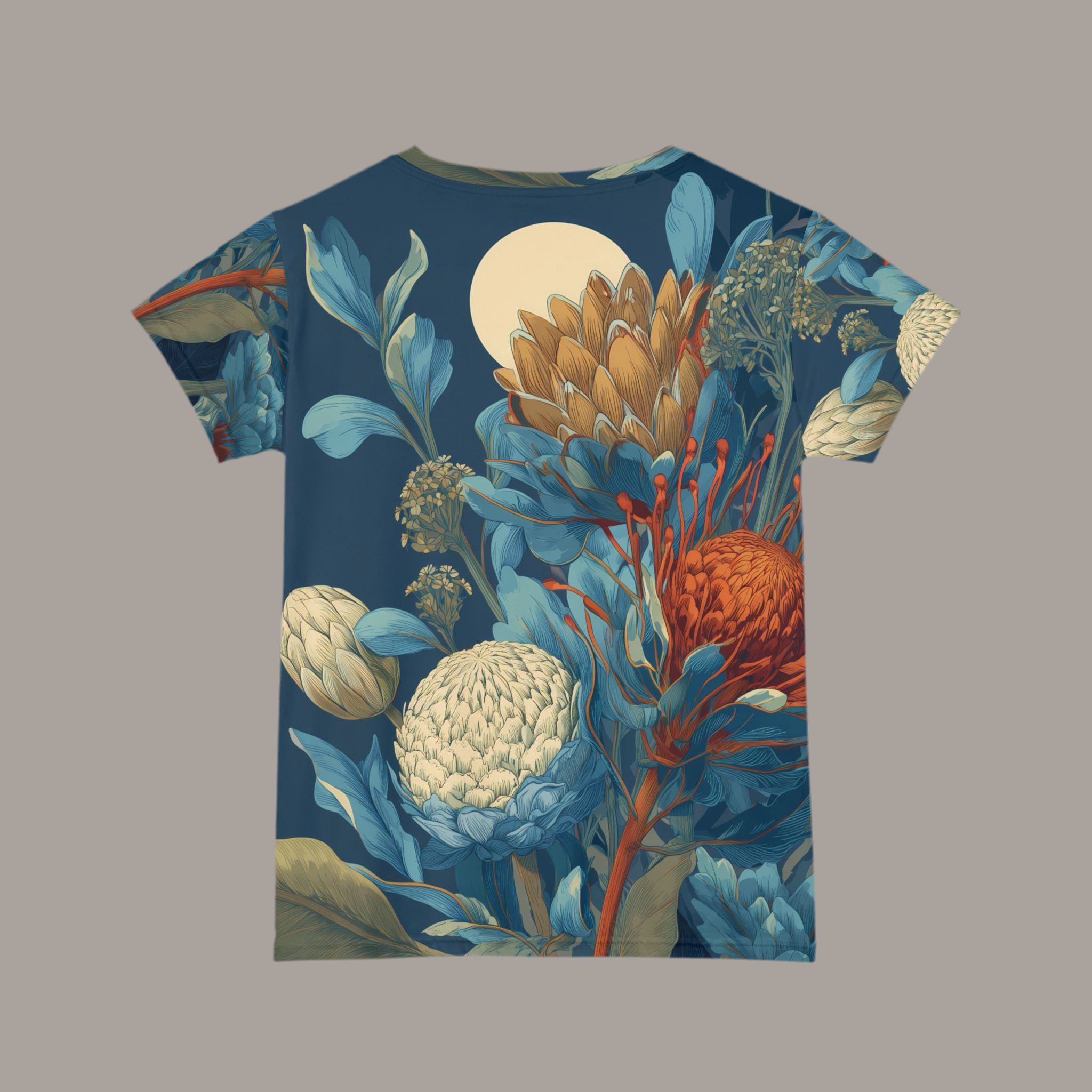 Maison Verne Damen Shirt "Protea Reverie" - Cosmic Botanicals No. 62