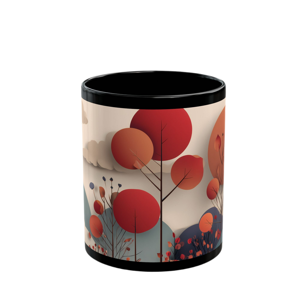 Coffee cup "Amber Horizon" - Golden Autumn No. 72