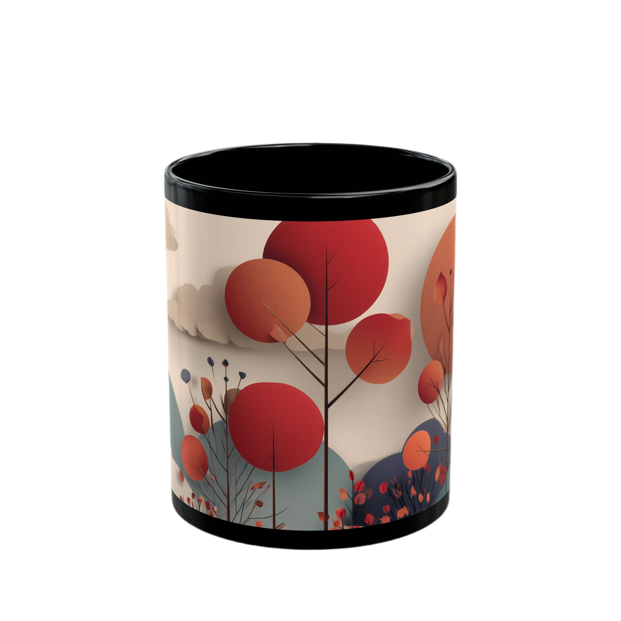 Coffee cup "Amber Horizon" - Golden Autumn No. 72