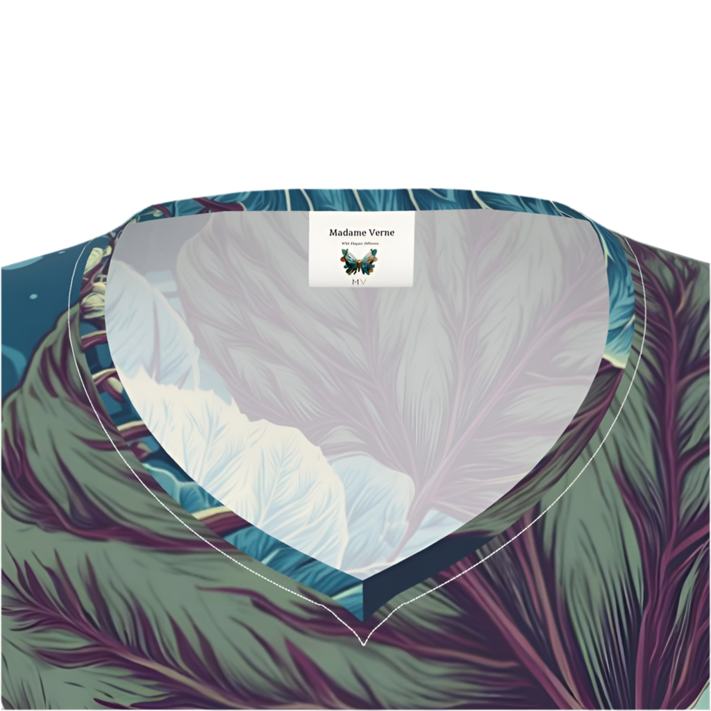 Maison Verne Ladies' Long Sleeve "Galactic Veins" - Cosmic Botanicals No. 89