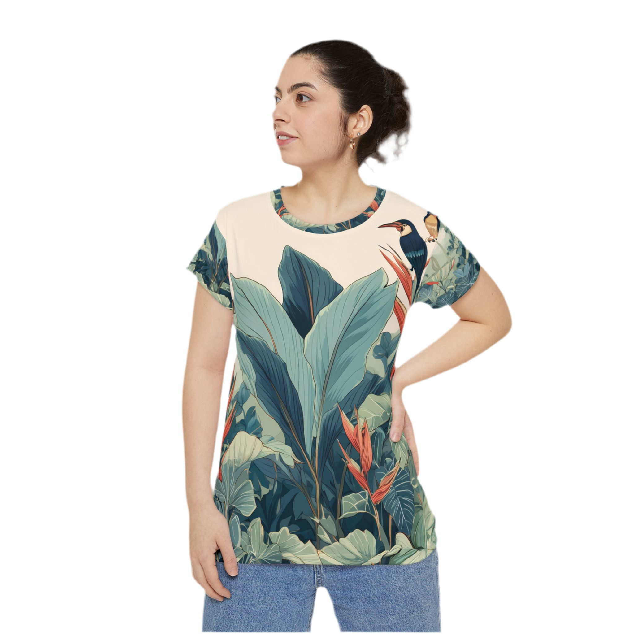 Women's Shirt "Canopy Serenade" - Wilderness Whisper No. 70