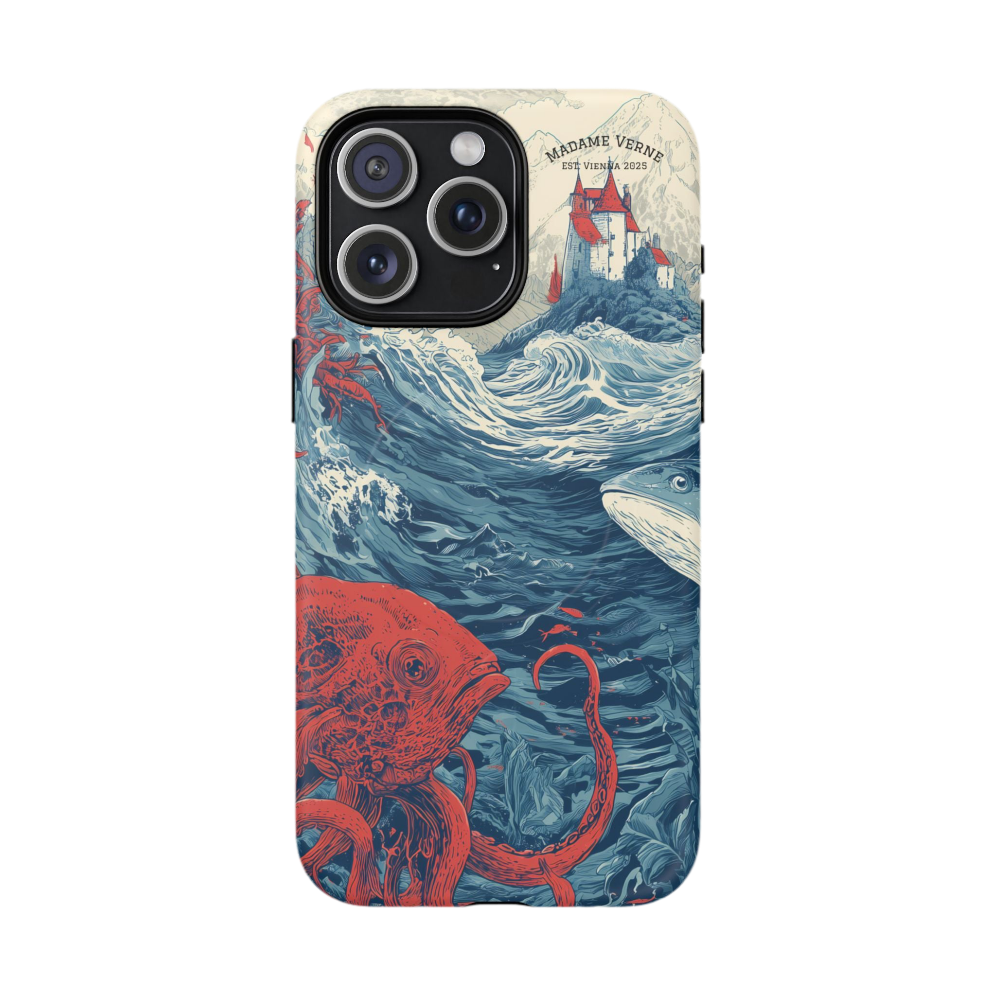 MagSafe iPhone protective case "Kingdom beneath the Waves" - Opal Depths No. 26