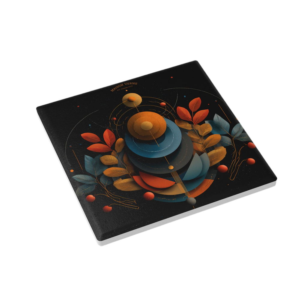 Maison Verne Keramik Untersetzer "Cosmic Harvest" - Golden Autumn No. 31