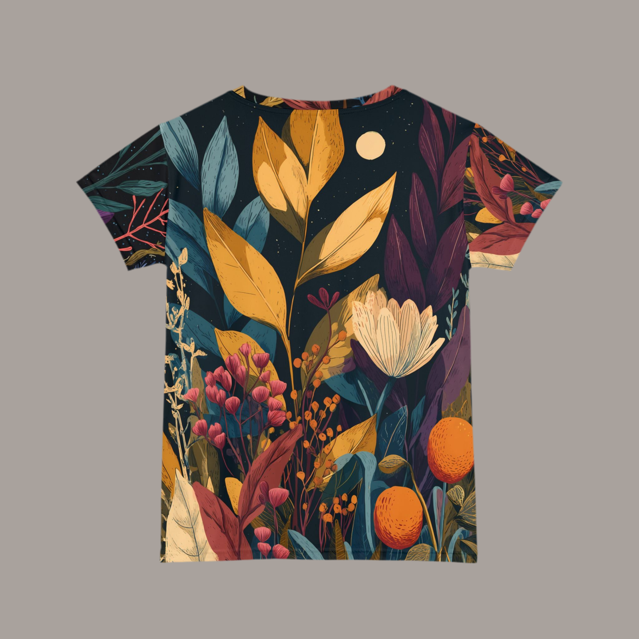 Maison Verne Damen Shirt "Starlit Grove" - Cosmic Botanicals No. 64