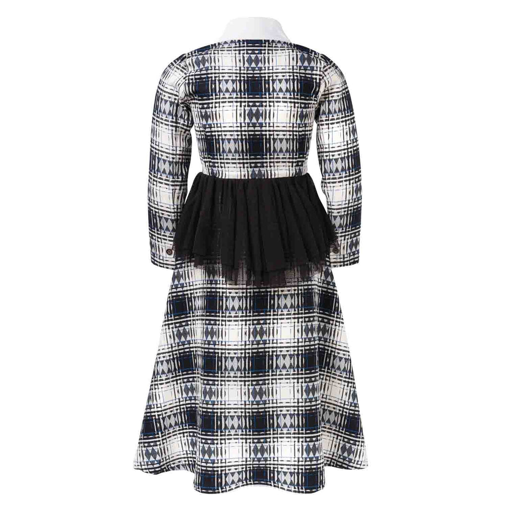 Tartan Bustle Dress