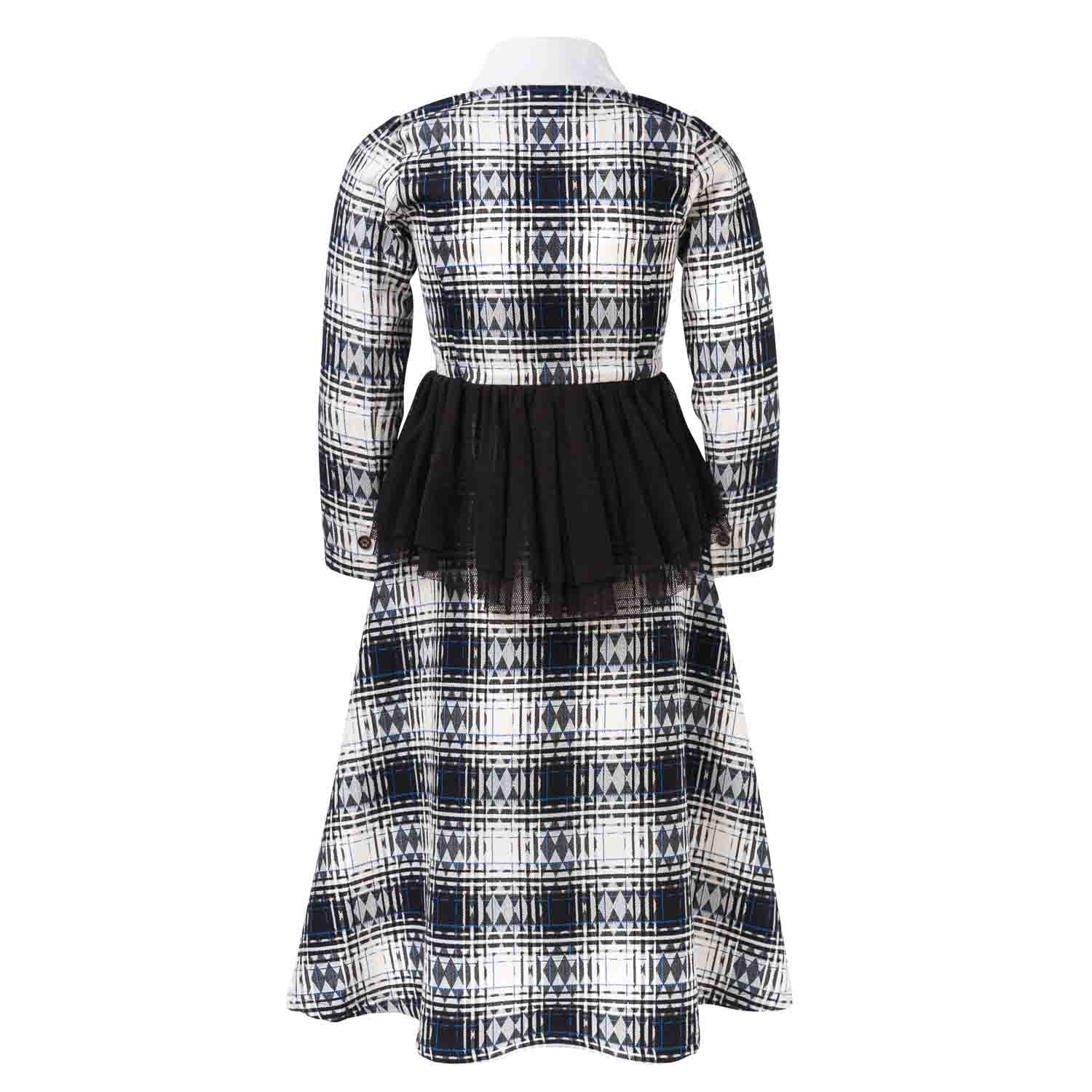 Tartan Bustle Dress