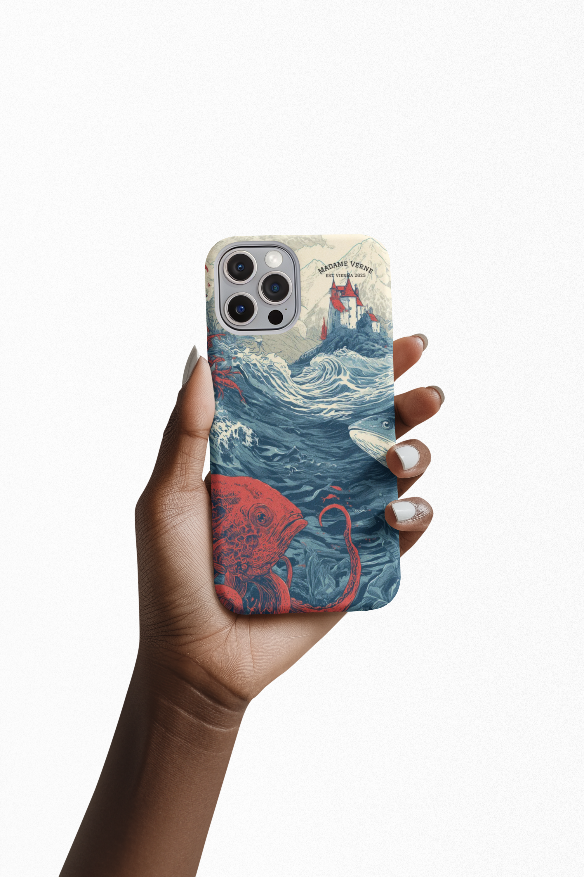 MagSafe iPhone protective case "Kingdom beneath the Waves" - Opal Depths No. 26