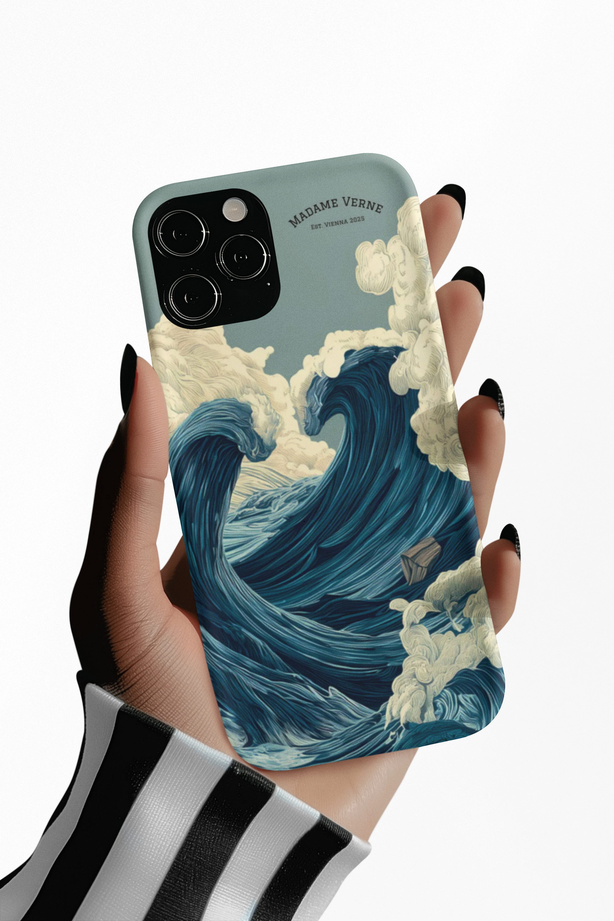 MagSafe iPhone Case "Tempest's Embrace" - Opal Depths No. 38