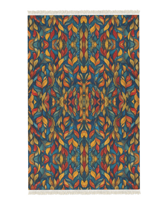 MV Couture Teppich aus marmoriertem schweren Samt