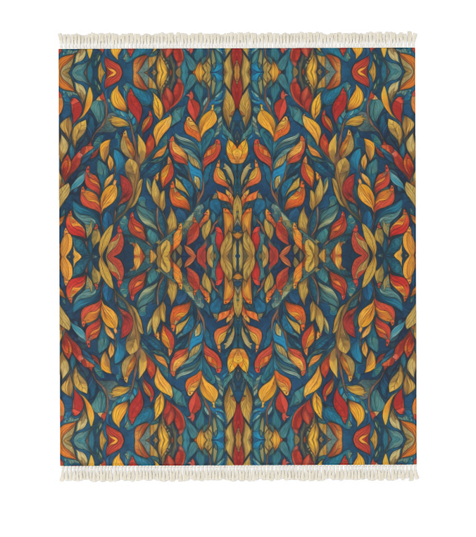 MV Couture Teppich aus marmoriertem schweren Samt