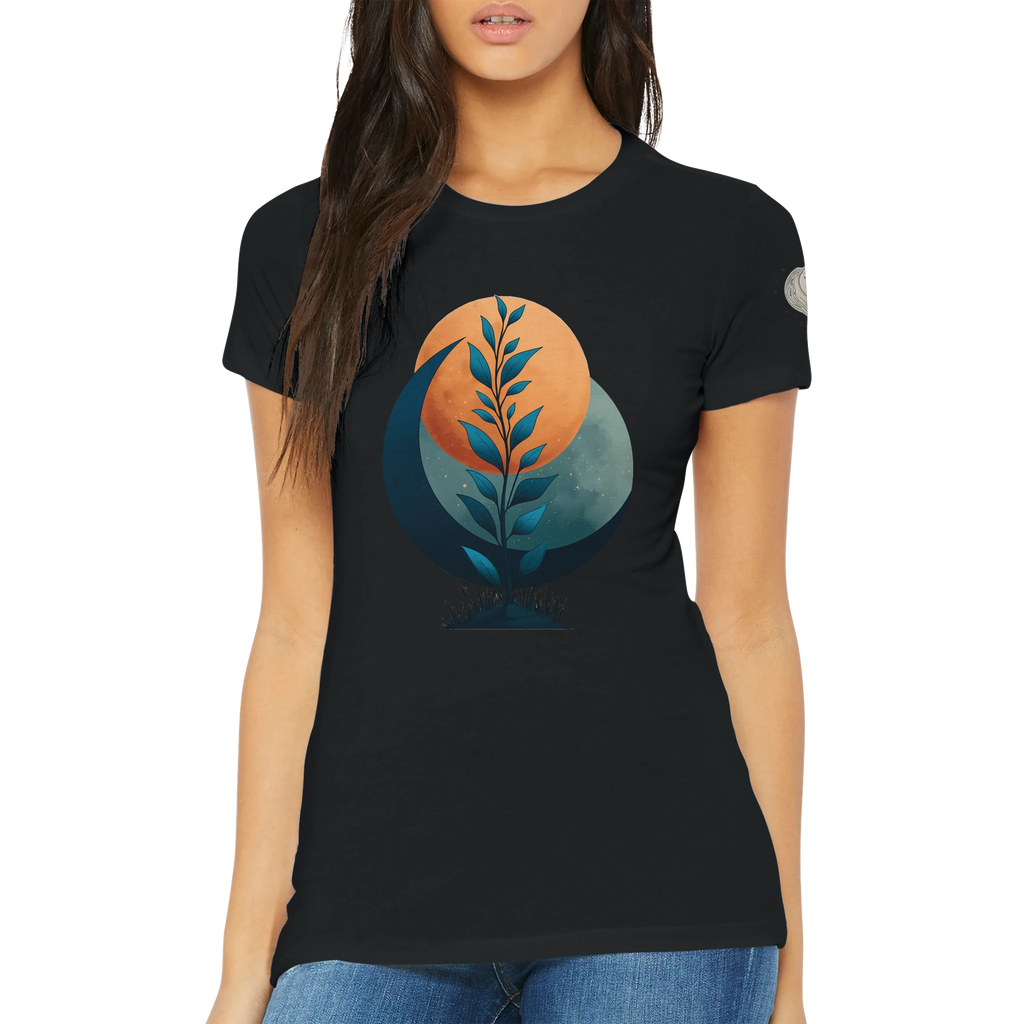 Women's T-shirt "Solar Root" - Cosmic Botanicals No. 24 (EU)