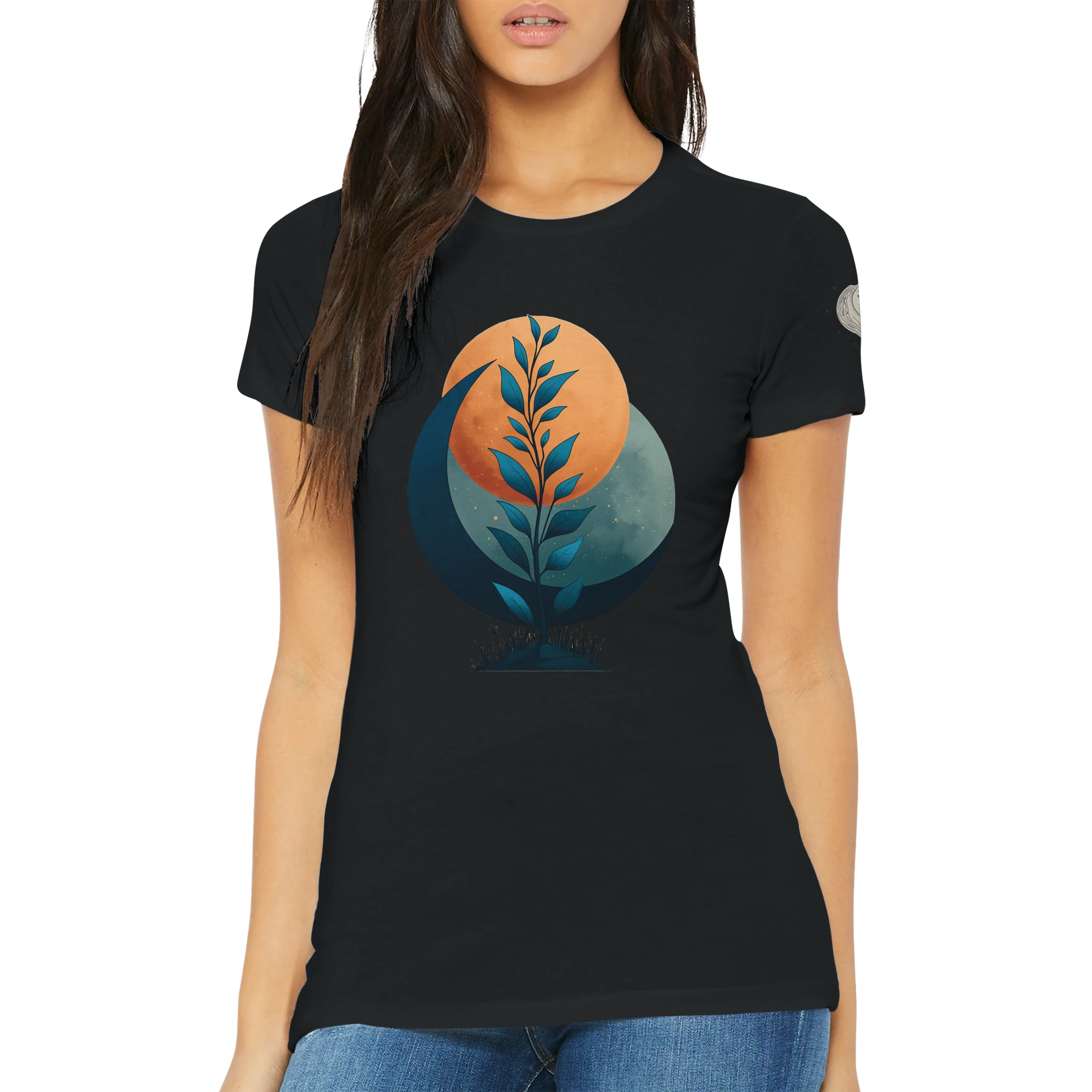 Damen T-shirt "Solar Root" - Cosmic Botanicals No. 24 (EU)