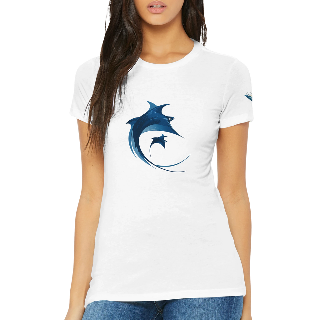 Women's T-shirt - "Ocean Dancer" - Opal Depths No. 20 (EU)